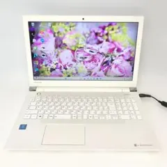 上質ホワイト✨薄型おしゃれ⭐サクサク動く❤️設定済み❗Officeノートパソコン