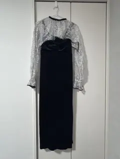 herlipto Leonie Two-Tone Dress レース ワンピース - メルカリ