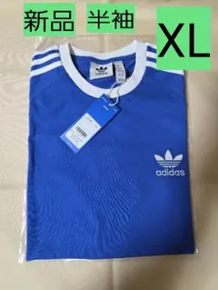新品　XLサイズ アディダス オリジナルスアディカラー 半袖Tシャツ ブルーのサムネイル