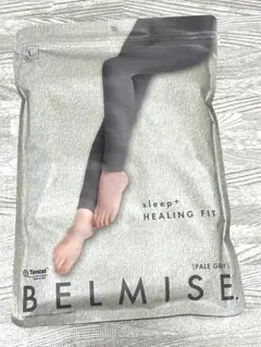 BELMISE 着圧レギンス Lサイズ ペールグレー