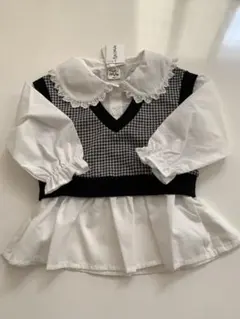 新品未使用　Pupil House ドッキングブラウス100cm