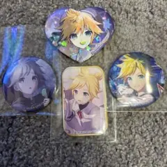 【プロセカ】 鏡音レン　缶バッジ 4個セット