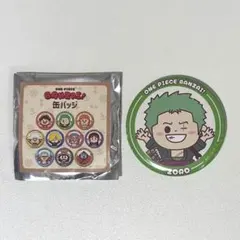 ワンピース　缶バッジ　ゾロ