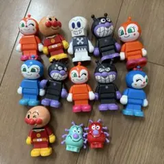 【まとめ売り】アンパンマン　ブロックラボ　ドール　人形　フィギュア