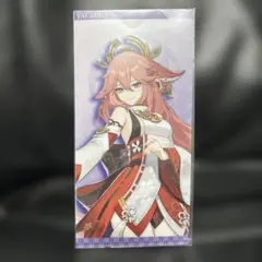 原神 八重神子 チケット風カード&缶バッジ - メルカリ