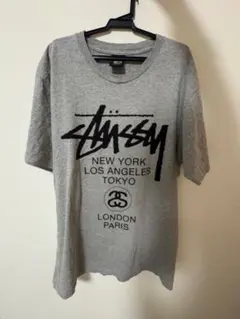 Stüssy グレー Tシャツ M