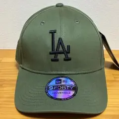 1月31日まで特価　NEW ERA 9FORTY LA キャップ オリーブ
