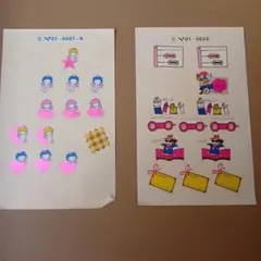 昭和レトロ　シール　⑤