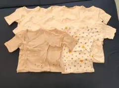 新生児／短肌着１２枚セット（５０～６０）