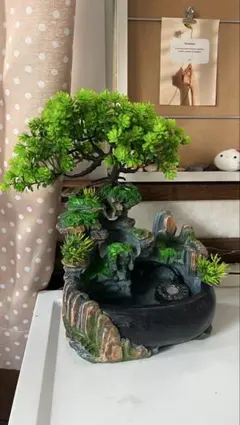 【動作確認済】信楽焼 電動つくばい 循環式ミニ噴水 湧き水ファウンテン 和風 動作確認済】信楽焼 電動つくばい 循環式ミニ噴水 湧き水ファウンテン