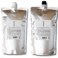 髪にドラマを』つるりんちょ』シャンプーとトリートメントセット1000ml