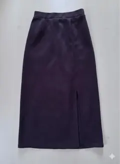 ブラウンスリット入り タイトスカートMサイズ