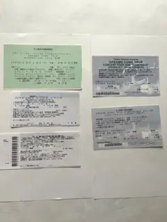 使用済】B'z ライブチケット半券 5枚セット - メルカリ