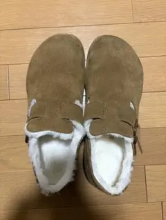 BIRKENSTOCK ブラウン スリッポン- ビルケンシュトック　スリッポンのサムネイル