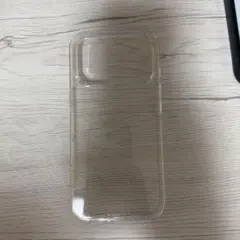 iPhone用 クリアケース 透明 シンプル