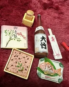 【和食三昧シリーズ】2003年リーメント鯛の姿焼きミニチュア