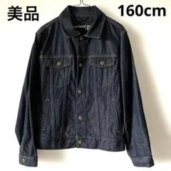 【匿名配送】ジュニアに♪ＧジャンGapKids ダークデニムジャケット 160