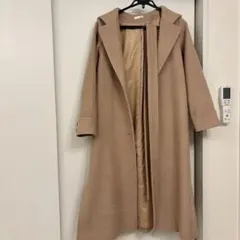 リゼクシー ロングコート キャメル