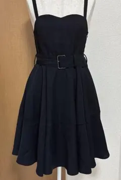 TITTY&CO. 黒ジャンパースカート JSK