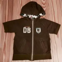 DOUBLE.B 半袖パーカー 100cm