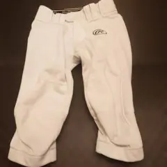 Rawlings ホワイト 野球ユニフォームパンツ