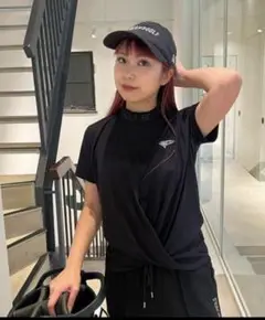 ★美品★BEAMS　GOLF　ドレープモックネック　サイズ M