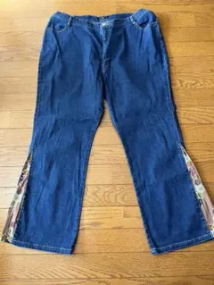 フレアスリット パンツ 4l