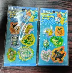 ポケモン キャラクターシール 2シートセット