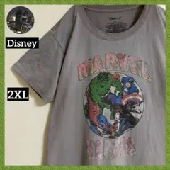 鬼フェードマーベルヒーロービッグロゴTシャツtシャツディズニーTEEグランジ半袖