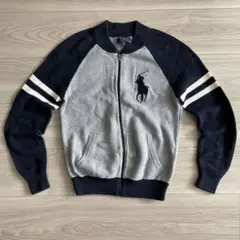 POLO RALPH LAUREN ジップセーター M(10-12)