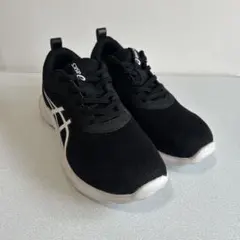 asics スニーカー 23.5cm 黒