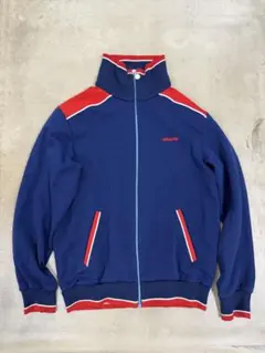 アディダス トラックジャケット 西ドイツ製 M 紺 70s 80s デサント