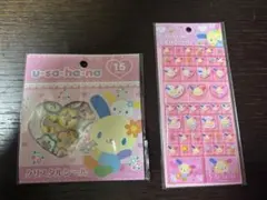 【正規品‼️】 ウサハナ クリスタルシール タイルシール2種セット