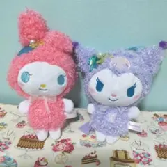 マイメロ クロミ オーロラ マーメイド 大きめ マスコット