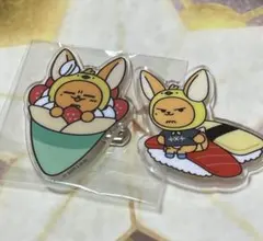 TXT プルバトゥ ファンチュン ご当地アクリルバッチ 東京クレープ&寿司