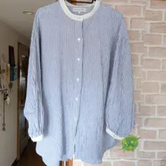 最終値下げ中！明日削除します　 バルーンスリーブシャツ LL