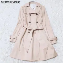 マーキュリーデュオ　トレンチコート　ダブルブレスト　オフィス　上品　ベージュのサムネイル