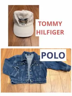 【サイズ90】TOMMY HILFIGER 帽子 POLO ジージャン 男の子のサムネイル