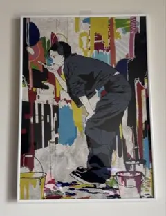 Robert Longo ロバート・ロンゴ 特大アートポスター 当時物 レア