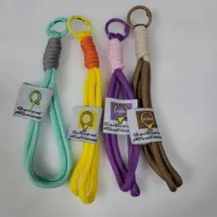 ⑥パラコードセット スマホホルダーにも