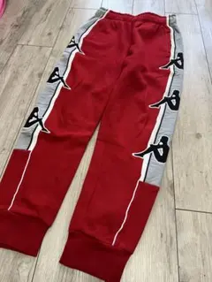 エンポリオアルマーニ キッズ スウェットパンツ 8A 130cm レッド
