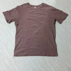 UNIQLO U 　クルーネックTシャツ Lサイズ ブラウン