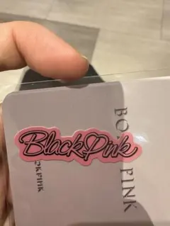 BlackPink ステッカー ピンク ロゴデザイン