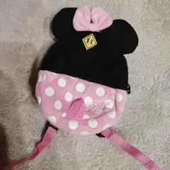 ミニーマウス バッグ フリース素材