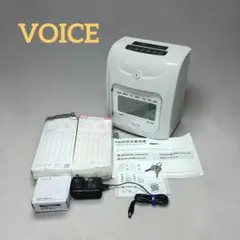 VOICE VT-1000 タイムレコーダー 鍵・説明書・タイムカード付 動作品
