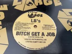 【レア盤】LB's / BITCH GET A JOB 12インチ　美品