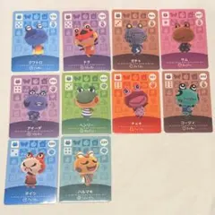 【匿名発送・即日発送】あつまれどうぶつの森 amiiboカード カエルセットのサムネイル