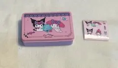 マイメロ　クロミ　ミニ小物入れ　シール