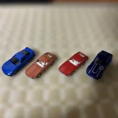 ミニカーセット 青・オレンジ・赤