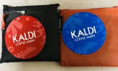 ♫【カルディ】カルディオリジナルエコバッグ　いきものがたり　２色セット　非売品